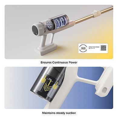 Roborock H60 Pro Cordless Vacuum Cleaner with 170AW Suction Power & 80-Min Runtime