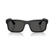 Men's Armani Exchange AX4145S 57mm Rectangle Sunglasses