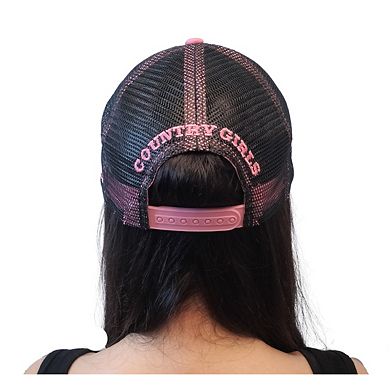 H.o.a.t. Hottest Of All Time Pink 5 Panel Mesh Trucker Hat