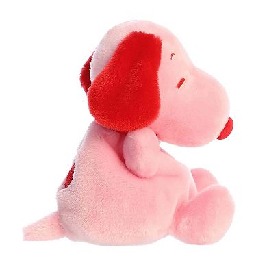 Aurora Mini Adorable Stuffed Animal 5" Snoopy Red & Pink Palm Pals Peanuts