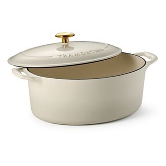 Tramontina Bestow 7-qt Enameled Cast Iron Oval Dutch Oven Pot with Lid