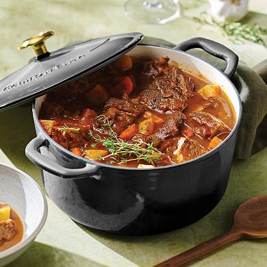 Tramontina Bestow 5.5-qt. Enameled Cast Iron Dutch Oven Pot with Lid