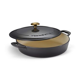 Tramontina Bestow 4-qt Enameled Cast Iron Braiser Pan with Lid