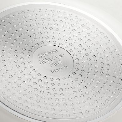 Tramontina All-in-One Plus 5-Quart Ceramic Nonstick Cooking Pan Set with Lid & Steamer Insert