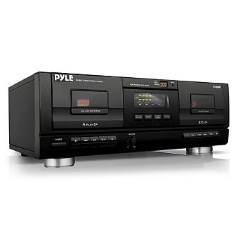 Pyle Dual Stereo Cassette Tape Deck