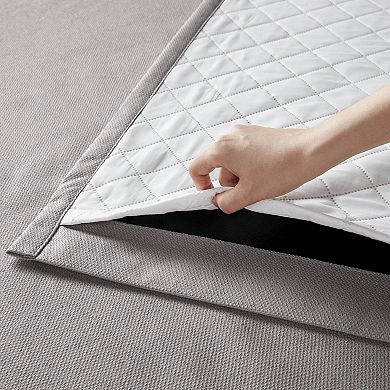 Madison Park Karien Sound Blocking & Total Blackout Set of 2 Window Curtain Panels