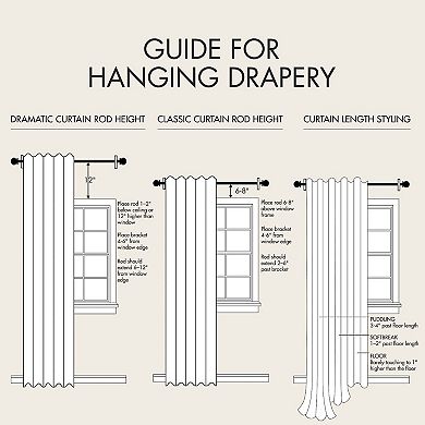 Madison Park Karien Sound Blocking & Total Blackout Set of 2 Window Curtain Panels