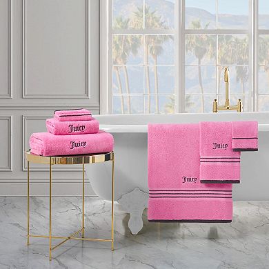 Juicy Couture 6-pc. Neon Border Towel Set