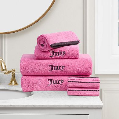 Juicy Couture 6-pc. Neon Border Towel Set