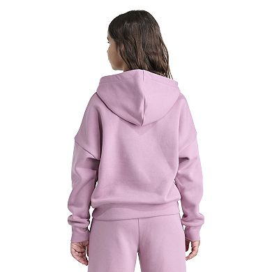 Girls 7-16 adidas Long Sleeve Graphic Fleece Hooded Pullover