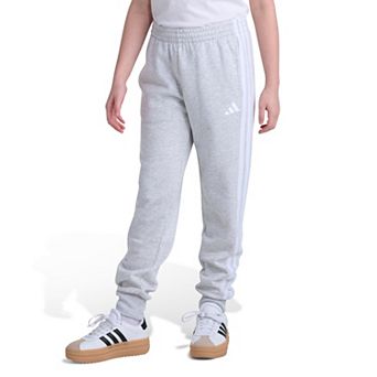 Girls 7-16 adidas Elastic Waistband 3-Stripe Jogger Pants