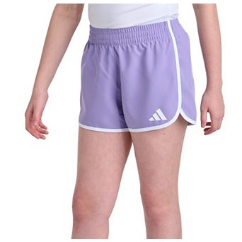 Girls 7-16 adidas Elastic Waistband Woven Essentials Pacer Shorts
