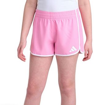 Girls 7-16 adidas Elastic Waistband Woven Essentials Pacer Shorts