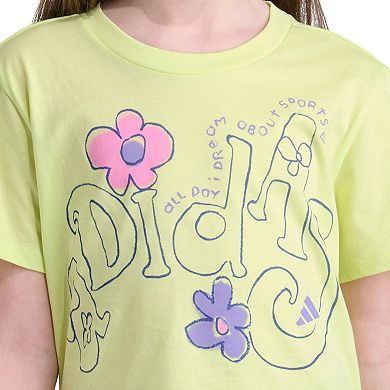 Girls 7-16 adidas Short Sleeve Graphic Cotton Tee