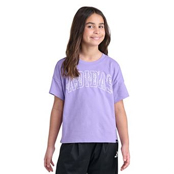 Girls 7-16 adidas Short Sleeve Drop Shoulder Tee