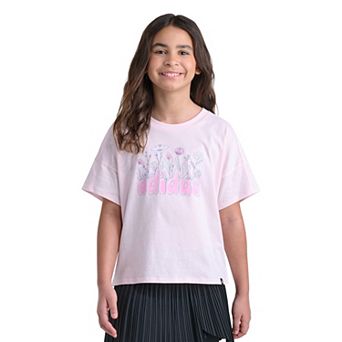 Girls 7-16 adidas Short Sleeve Drop Shoulder Tee