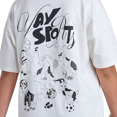 Girls 4-20 adidas Short Sleeve Boyfriend Graphic Tee