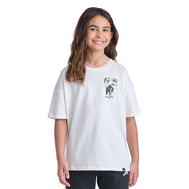 Girls 4-20 adidas Short Sleeve Boyfriend Graphic Tee