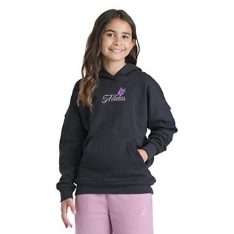 Girls 7-16 adidas Graphic Long Sleeve Pullover Hoodie