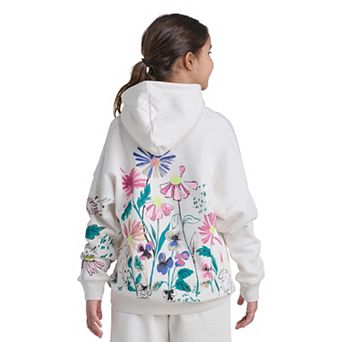 Girls 4-20 adidas Graphic Long Sleeve Pullover Hoodie