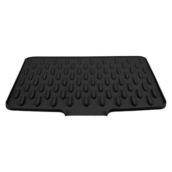 1 pc Silicone Dish Drying Mat for Kitchen Counter, Easy Clean Waterproof Kitchen Mat 15.7*12.6*0.5 in