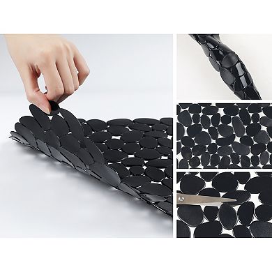 1Pc Pebble Sink Mat for Stainless Steel Sinks, Sink Protectors for Kitchen Sink 15.7*11.8 in