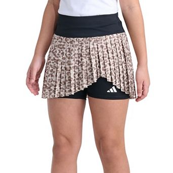 Girls 7-16 adidas Printed Mesh Pleated Skort