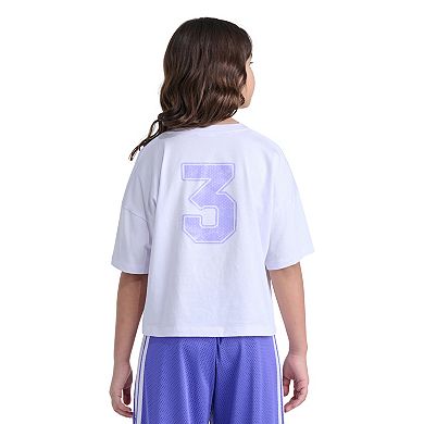 Girls 4-20 adidas Short Sleeve Collegiate Graphic Tee