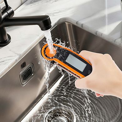 Digital Meat Thermometer, Instant Read Foldable Food Cooking Thermometer 10.7x1.8x0.8 inch