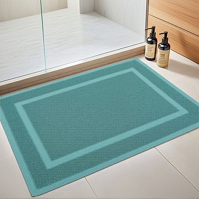 3 Packs Reversible Step Out Soft Bath Rug Absorbent Rug for Hotel Spa Bathtub Mat 16"x24"/20"x32"