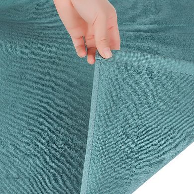3 Packs Reversible Step Out Soft Bath Rug Absorbent Rug for Hotel Spa Bathtub Mat 16"x24"/20"x32"