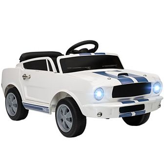 Qaba 12V Battery Powered Electric Vehicle, Licensed Kids Ride On Car