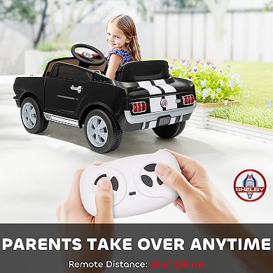 Qaba 12V Battery Powered Electric Vehicle, Licensed Kids Ride On Car