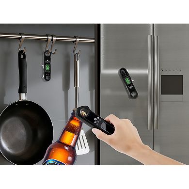 Digital Instant Read Meat Thermometer, 2 in 1 Dual Probe Thermometer 6.3x1.4x1 inch