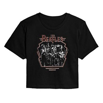 Juniors' The Beatles Revolution Live Cropped Tee