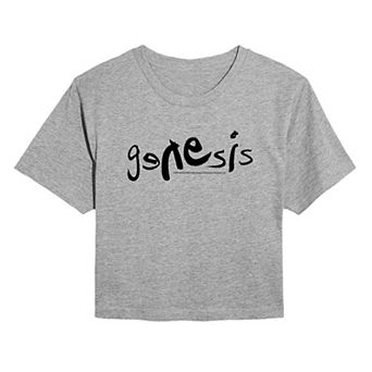 Juniors' Genesis Logo Cropped Tee