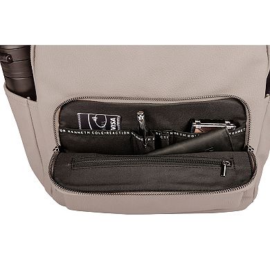 Kenneth Cole Reaction Marley Faux Leather Laptop Backpack