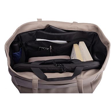 Kenneth Cole Reaction Marley Faux Leather Tote Bag