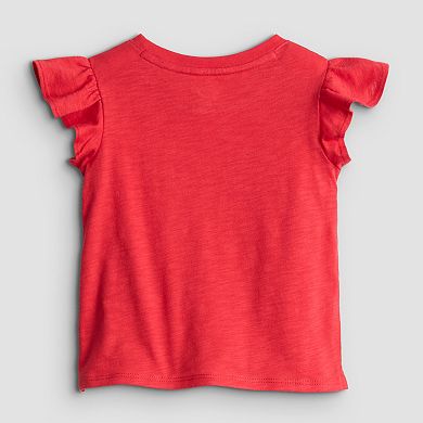 Girls 4-12 Jumping Beans® Flutter Embellished Graphic Tee