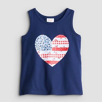 Girls 4-12 Jumping Beans® Racer Back Tank Top