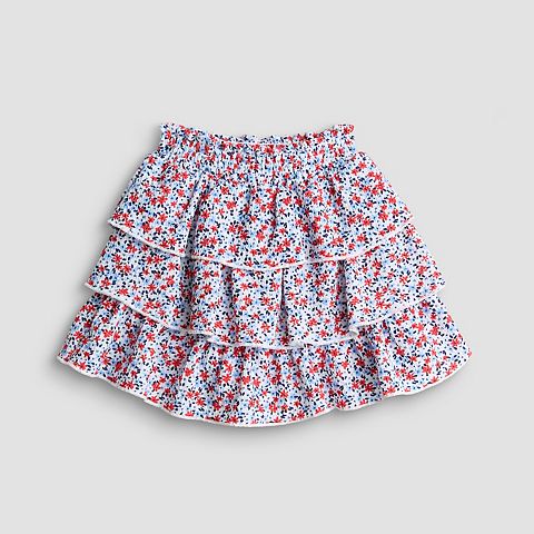 Детская юбка Jumping Beans Tiered Floral с цветочным принтом