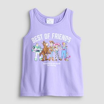 Girls 4-12 Jumping Beans® Disney/Pixar's Toy Story Racer Back Tank Top