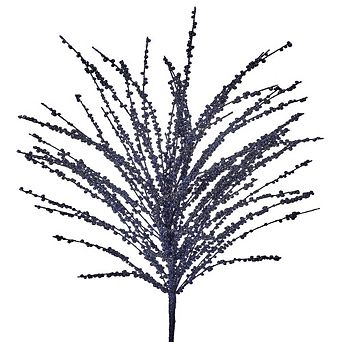 24" Glitter Grass Spray Elegant Christmas Decoration