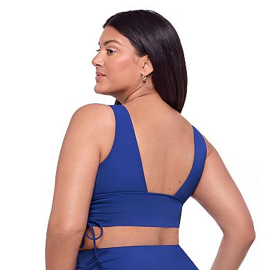 Women's S3 Swim V-Neck Cinch Bikini Swim Top