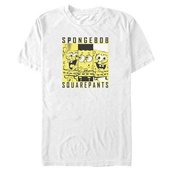 Big & Tall Nickelodeon SpongeBob SquarePants Portraits Short Sleeve Crew Tee