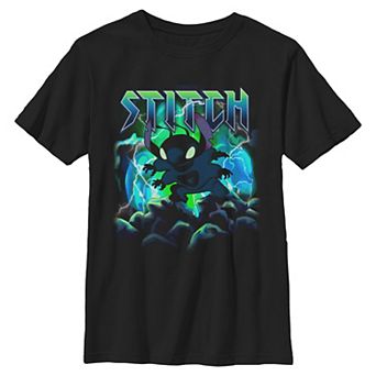 Boys 6-20 Dinsy's Lilo & Stitch Earth Landing Graphic Tee