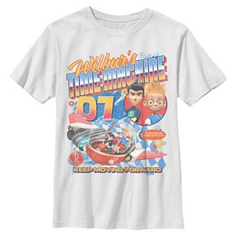 Boys 6-20 Disney's Meet The Robinson Wilbur's Time Machine Graphic Tee