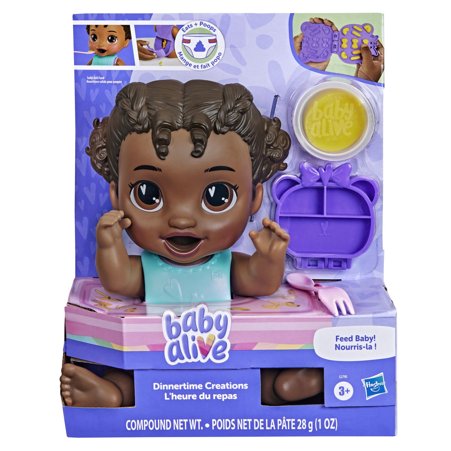 Детские куклы Baby Alive Dinnertime Creations Interactive Baby Doll — фото 2