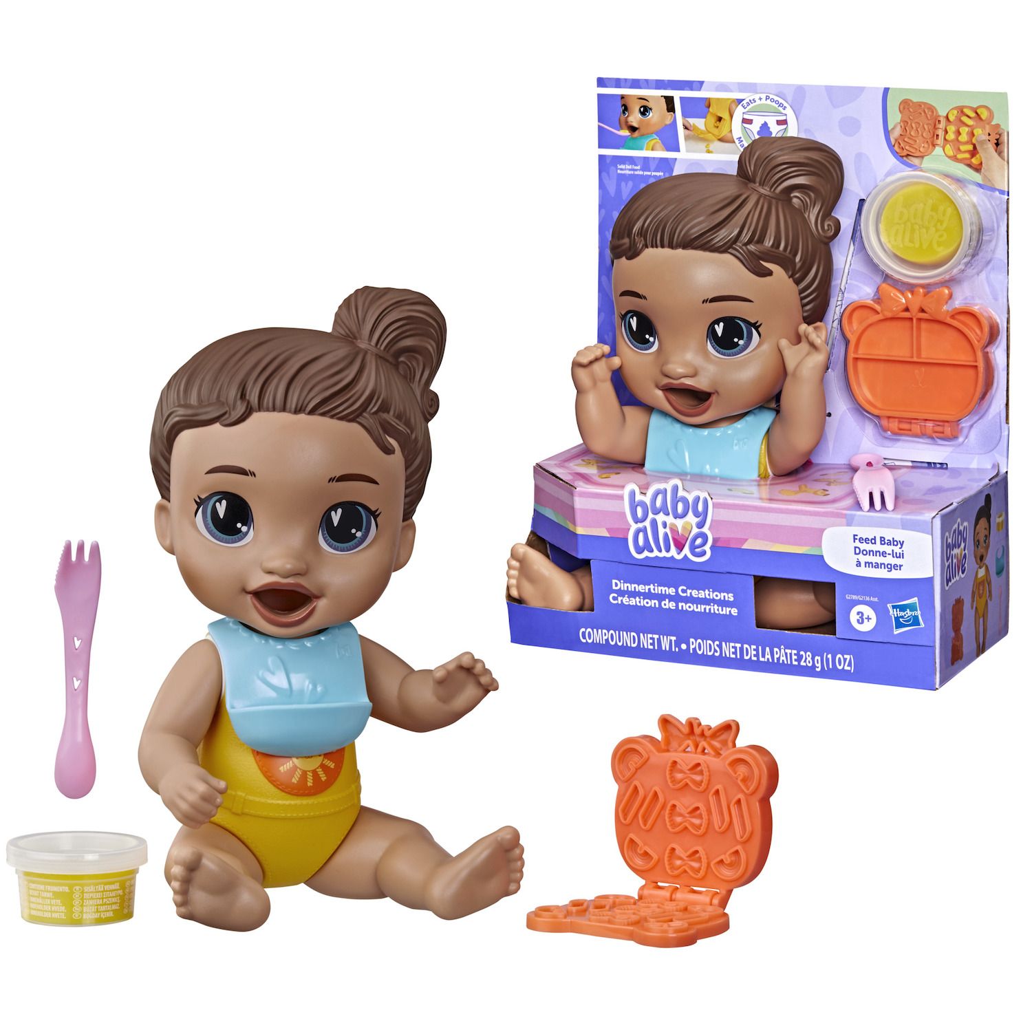 Детские куклы Alive Baby Alive Dinnertime Creations Interactive Baby Doll