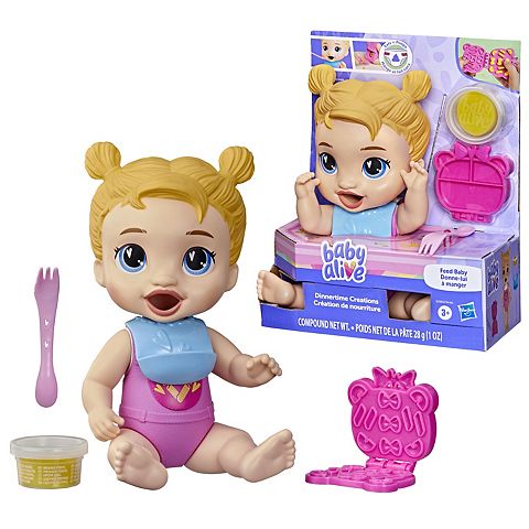 Детские куклы Alive Baby Alive Dinnertime Creations Interactive Baby Doll